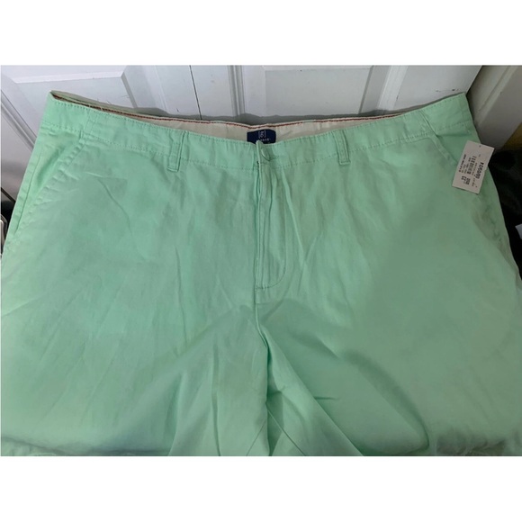 George mens sz 46 Light Green flat front Shorts - Picture 1 of 7